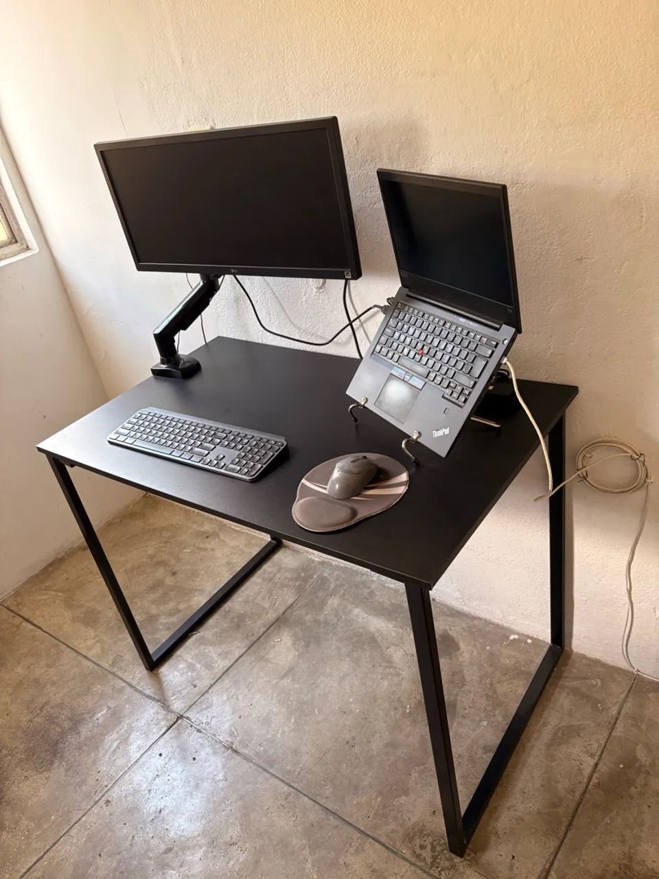 Mesa de escritório estilo industrial  - Foto 3