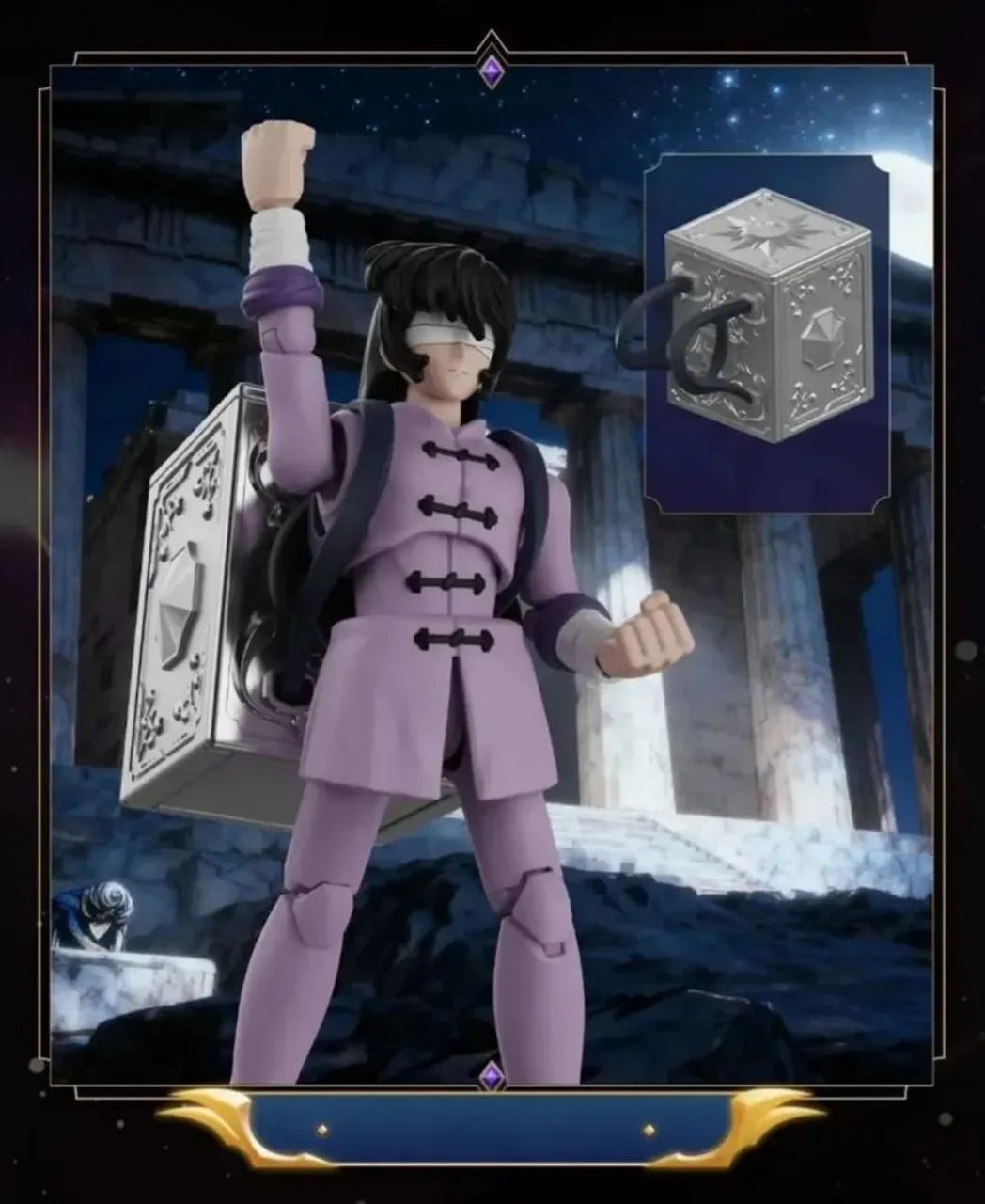 Shiryu de Dragão Casual Cavaleiros do Zodíaco Saint Seiya Blokees