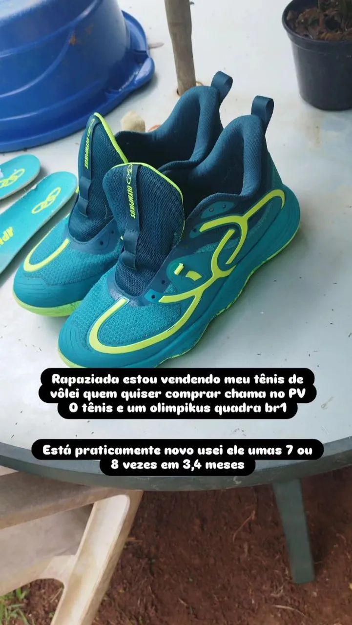 Vendo tênis de vôlei olimpikus quadra br1 