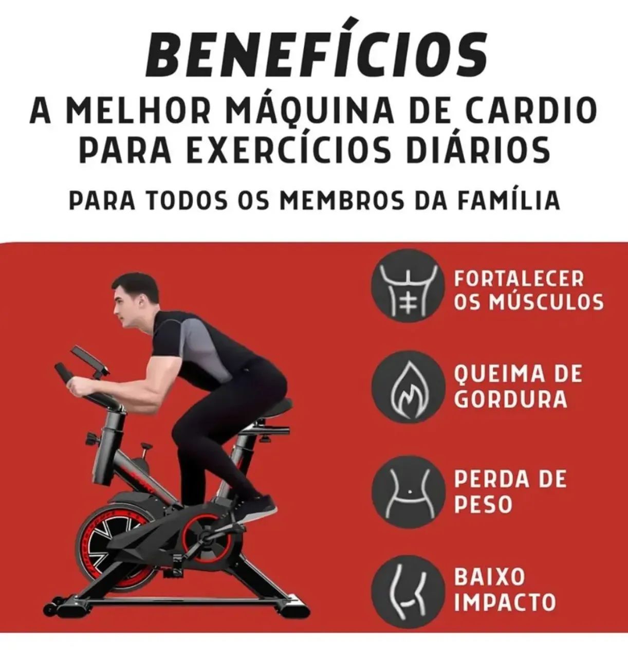 Bicicleta ergométrica zero  - Foto 4