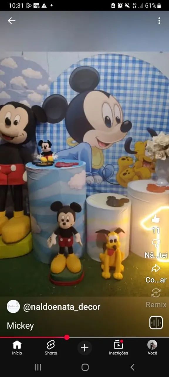 Pegue e monte Mickey 