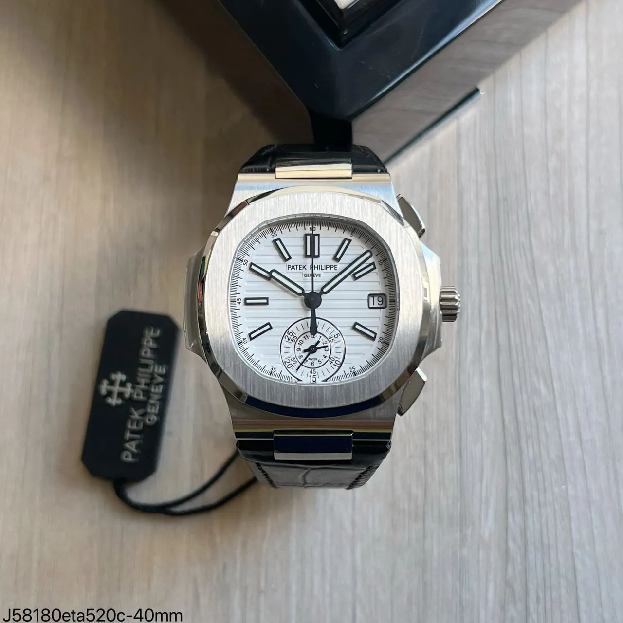 Relógio patek philip nautilus crono - Foto 4