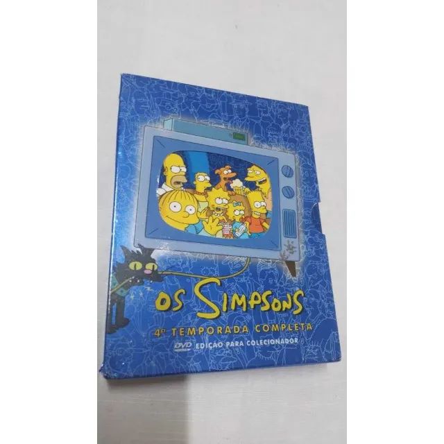 DVD Box Quadruplo Os Simpsons - 4ª Temporada Completa - Edição Para Colecionador ( 23953 )