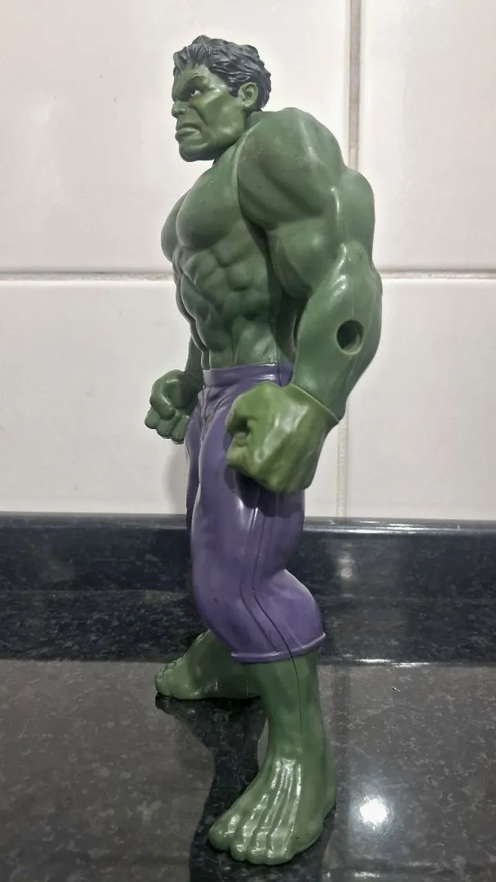 Boneco Hulk Hasbro Usado 2019 - Foto 4