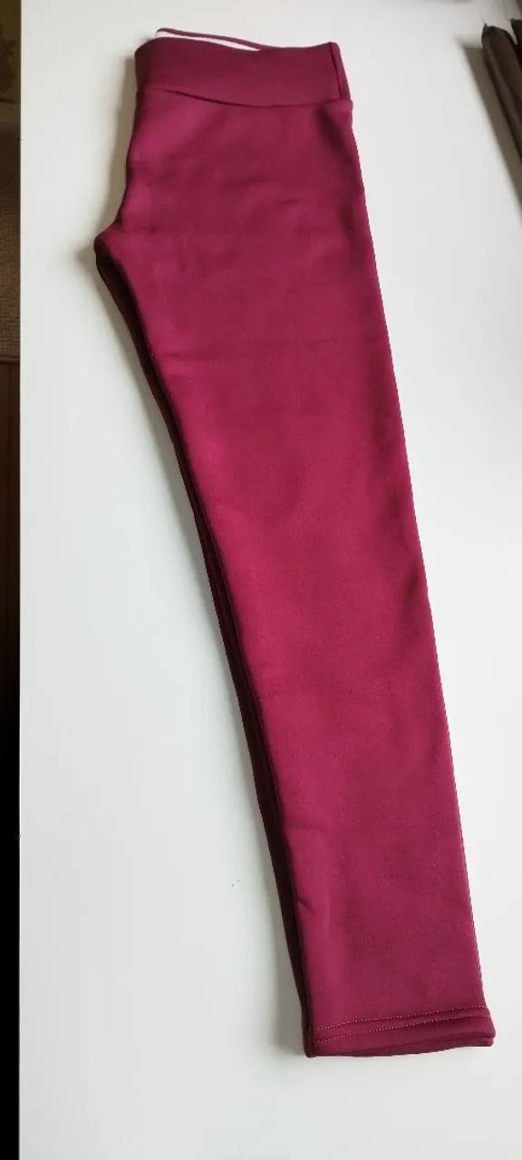 Calça marsala apeluciada Tam GG