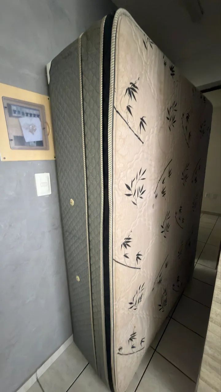 Cama box base casal Herval 1,38x1,88 - Foto 3
