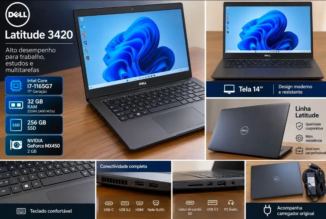 Notebook DELL i7