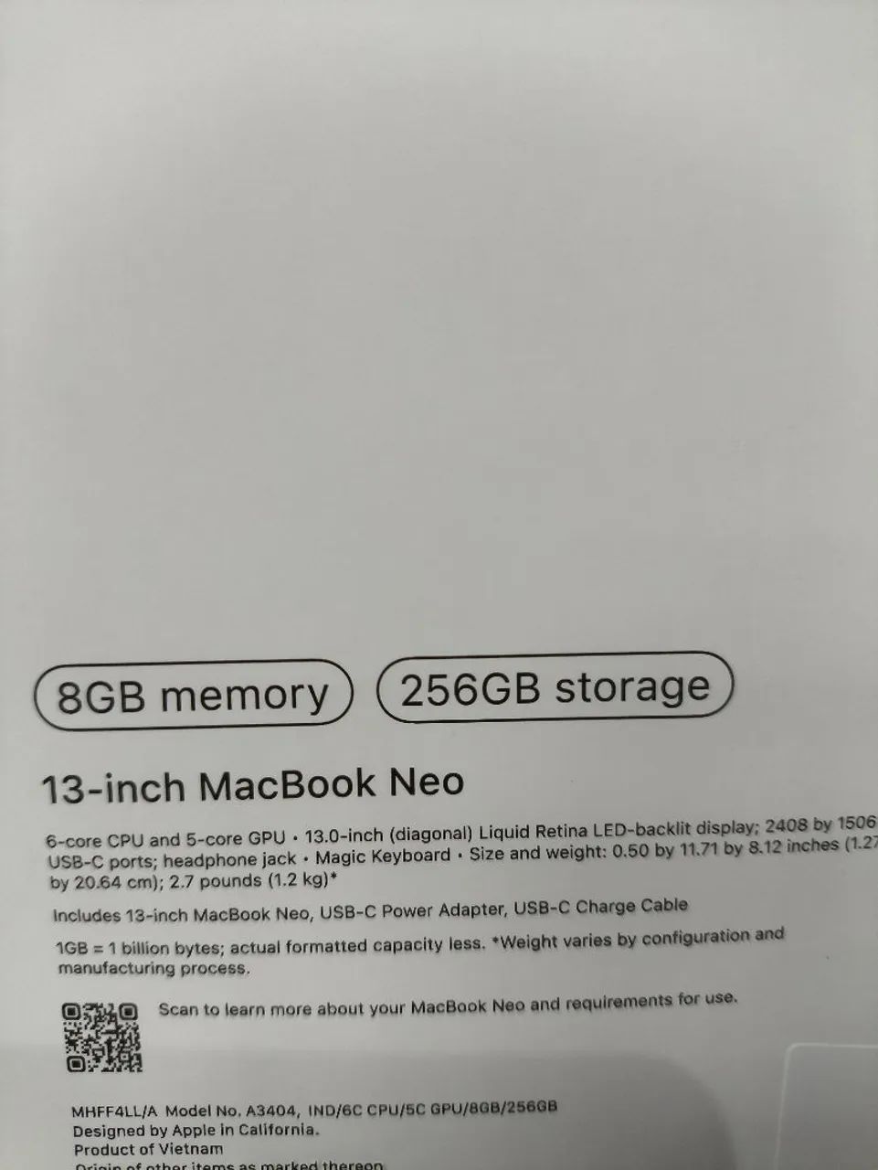 Macbook neo - Foto 2