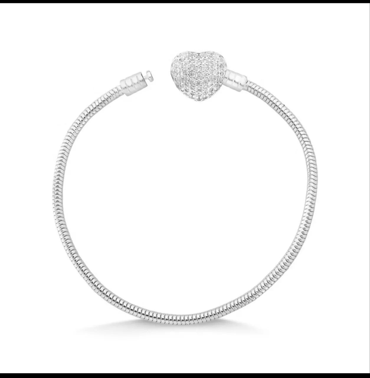 PULSEIRA PANDORA TODA EM PRATA 925 - Foto 2