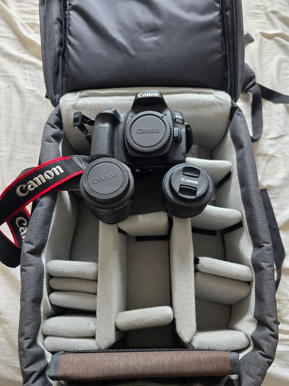 Canon EOS 80D DSLR + 2 Lentes + Acessórios l Kit Profissional de Fotografia