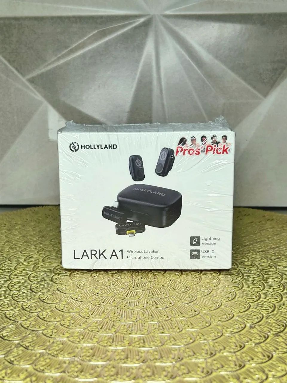 Microfone de Lapela Hollyland Lark A1 Combo - Áudio Profissional e Mobilidade