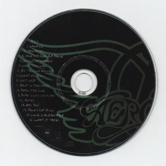 Aerosmith- O, Yeah! Ultimate Aerosmith Hits- 2xCD- VG+ 4/5 - Foto 2