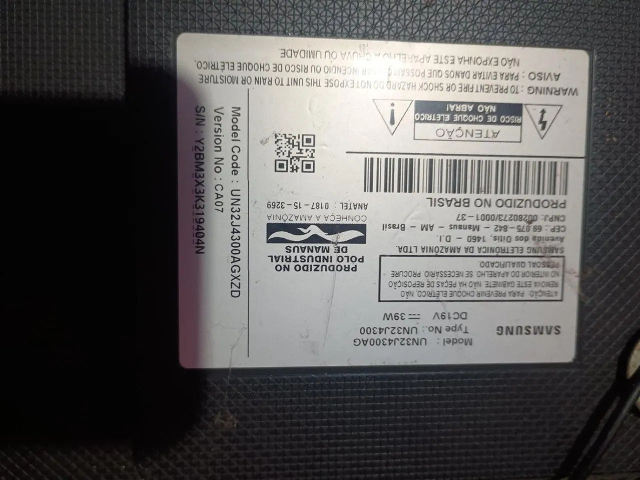 ? Smart TV Samsung 32" J4300 - Wi-Fi, HDMI e USB - Funcionando Perfeitamente - Foto 3