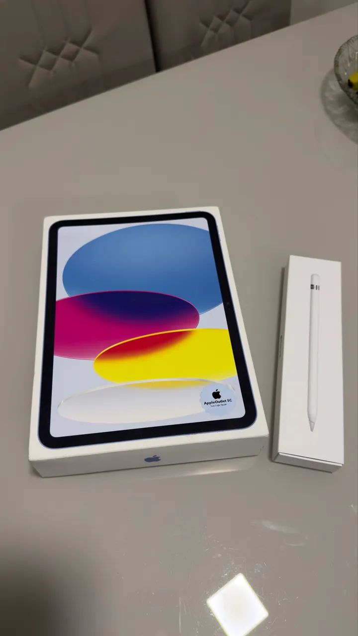 Vendo IPAD 10 + Caneta Pencil  - Foto 2