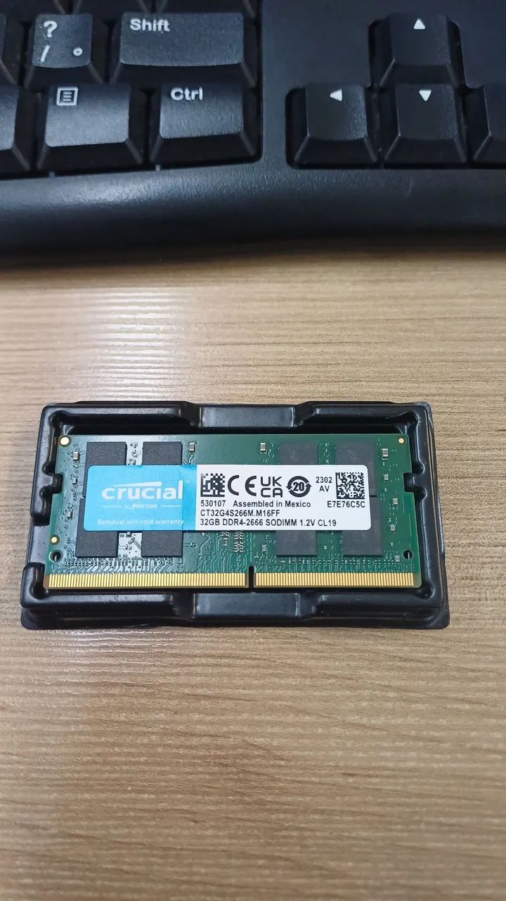 Memoria 32GB DDR4 CRUCIAL 