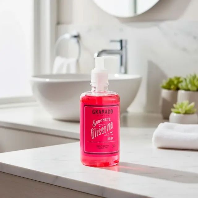 Kit De Sabonetes Granado Líquido + Barras De Glicerina Rosa - CM0021 - Foto 5