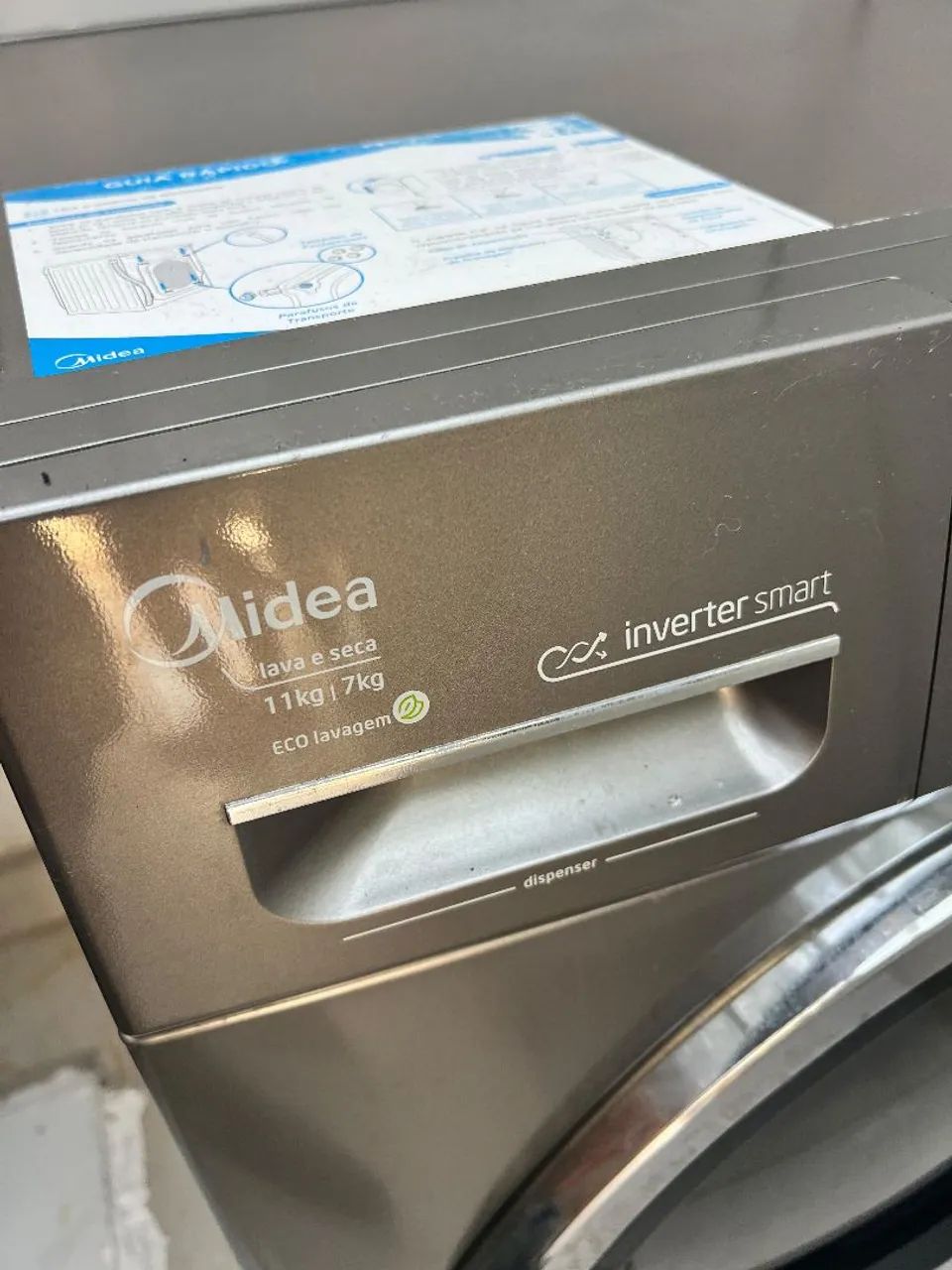 Lava e Seca Midea 11kg / 7kg Inverter - Foto 3