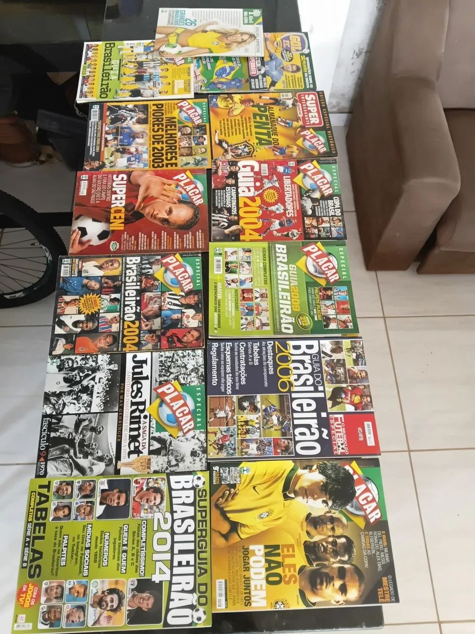 Lote Revista Placar antigas