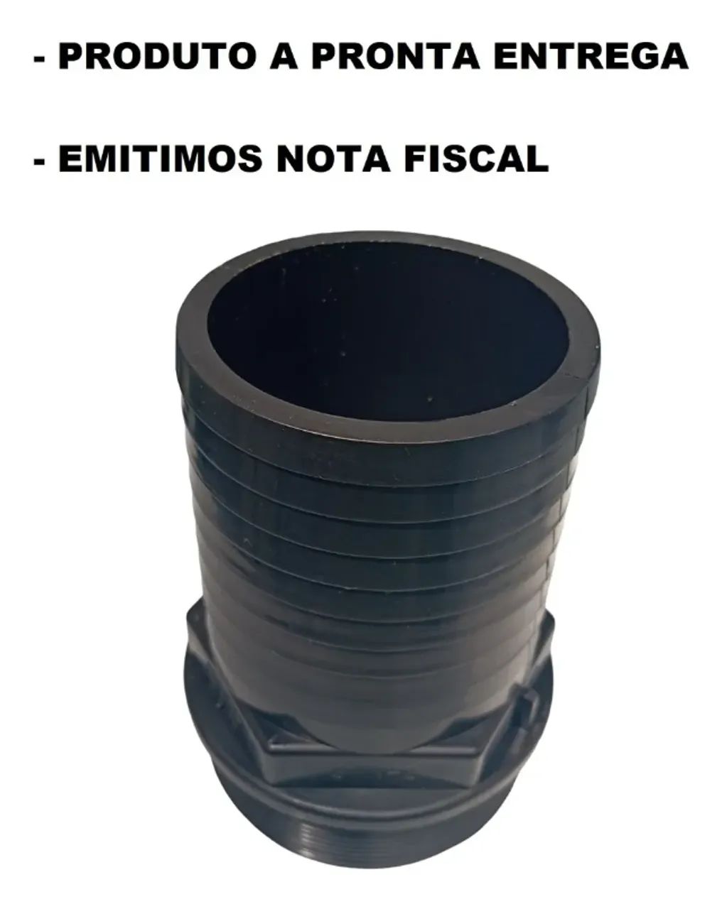 Adaptador Espigão Pvc Para Mangueira De 3 Polegadas - Foto 2