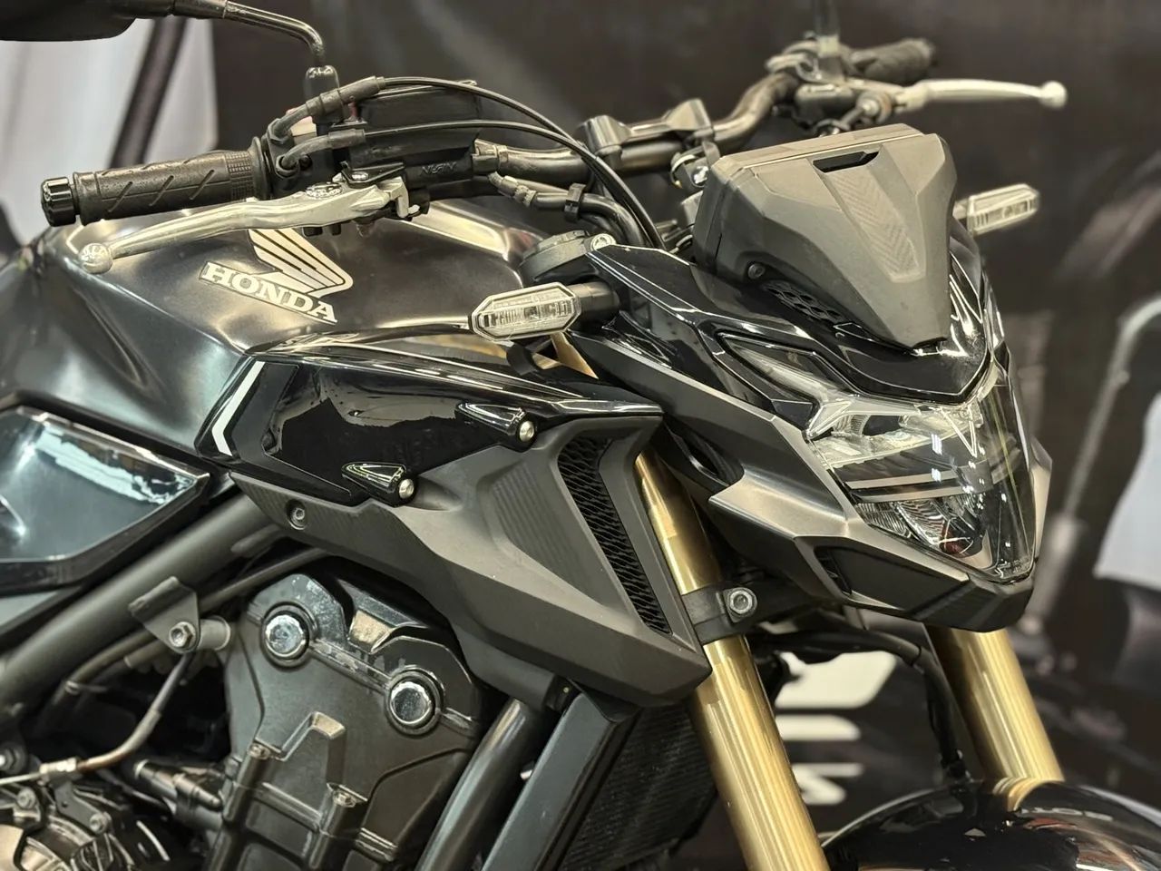 HONDA CB 500F 2023 * 20509Kms, Farol LED, Freio ABS, Susp. Invertida - Foto 2