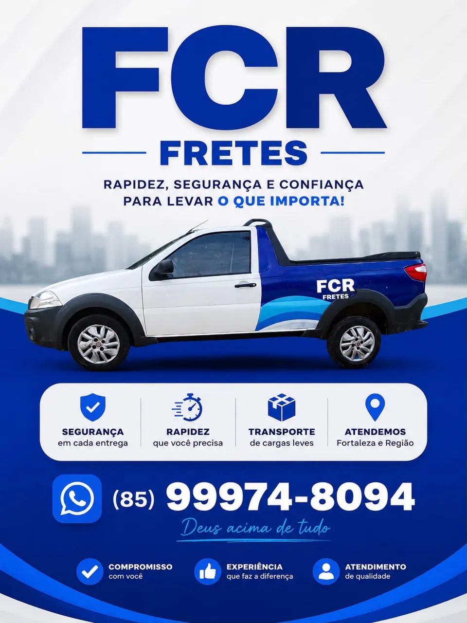 Frete rápido Fortaleza e religião 