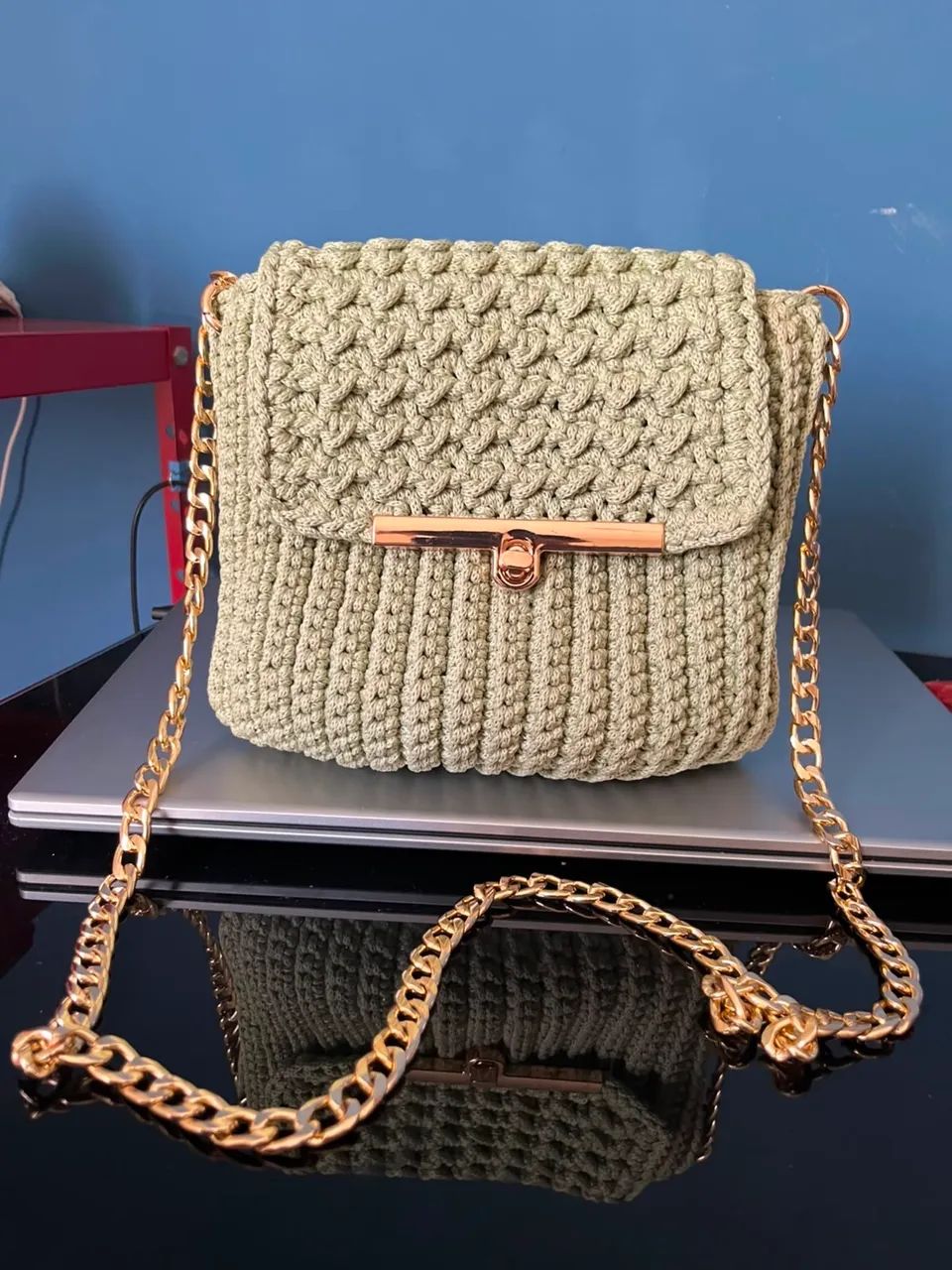 Bolsa de crochê  - Foto 3