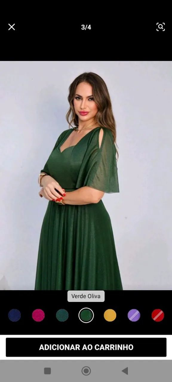 Vestido de festa (Plus Size) - Foto 3