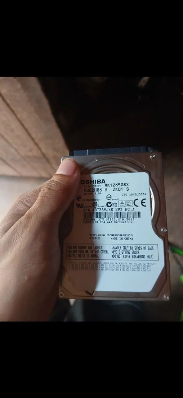 Hd de 120Gb para ps3 ps4 e notebook428513440511436801