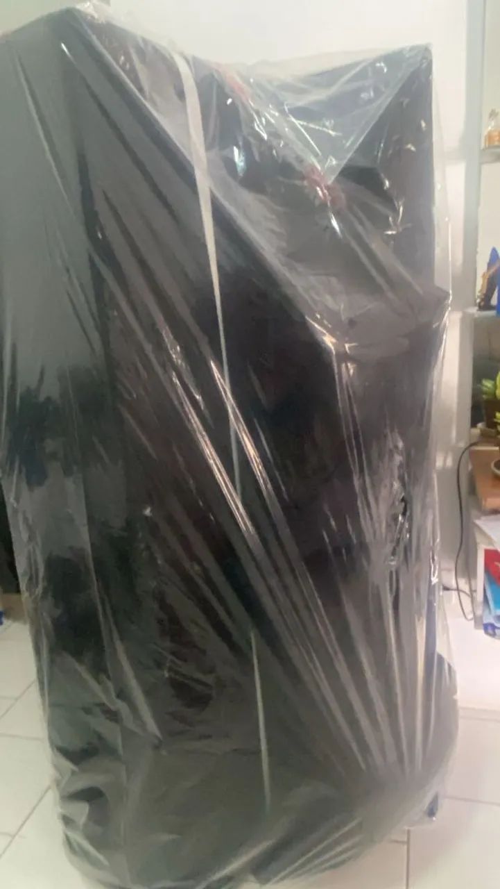 Sofá-Cama Suede com Recosto - Pronta Entrega