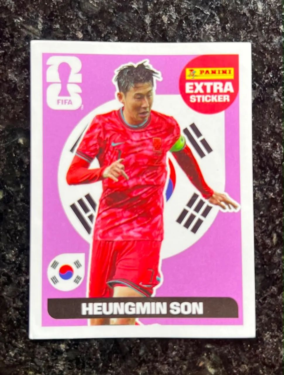 Figurinha Legend Heungmin Son / Bordo ORIGINAL