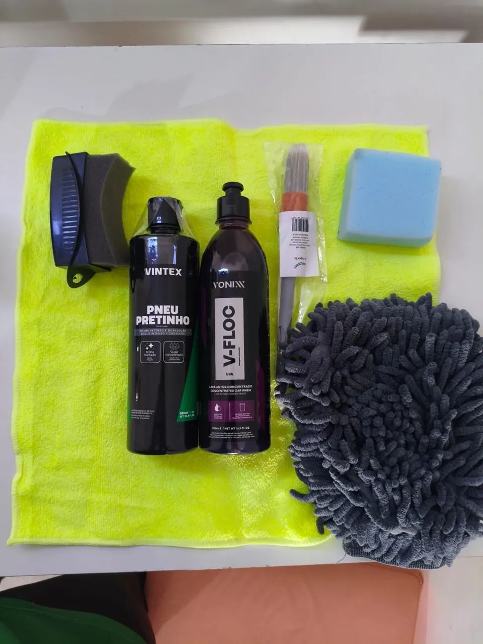 Kit lavagem automotiva 