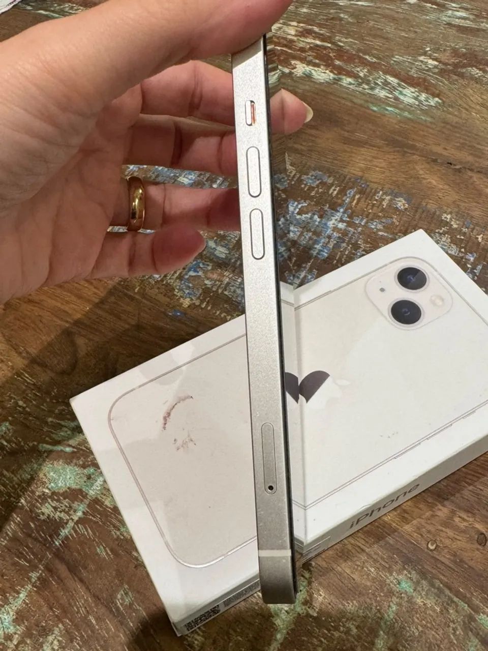 iPhone 13 | 128GB Branco - Bateria 82% - Caixa e Cabo - Foto 4