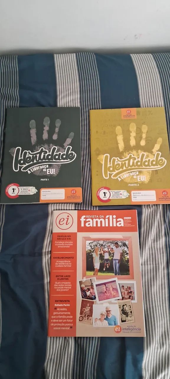 Livros de Socioemocional Escola da Inteligência 1ª série