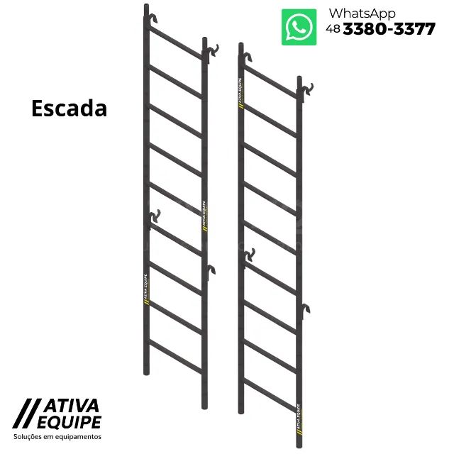 Aluguel de Andaime Tubular 1,5x1m e 1x1m - Foto 2