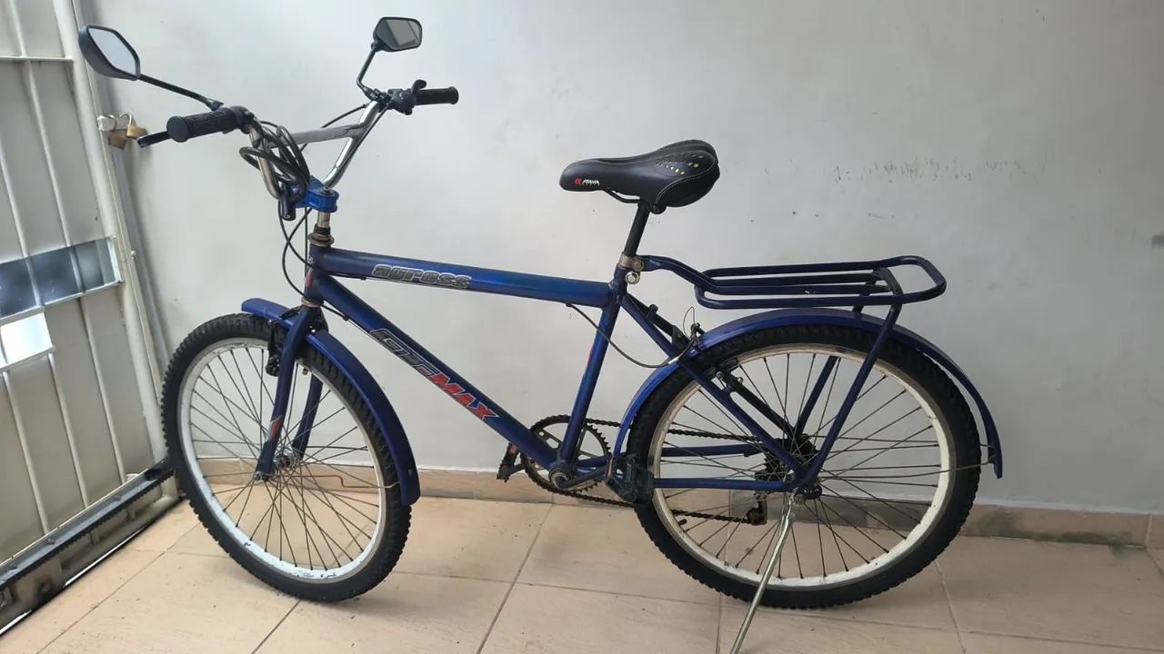 Bicicleta com marcha