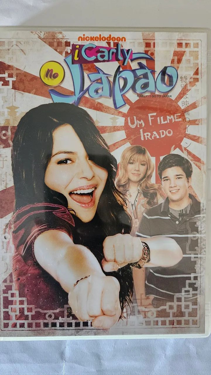DVD iCarly no Japão original 