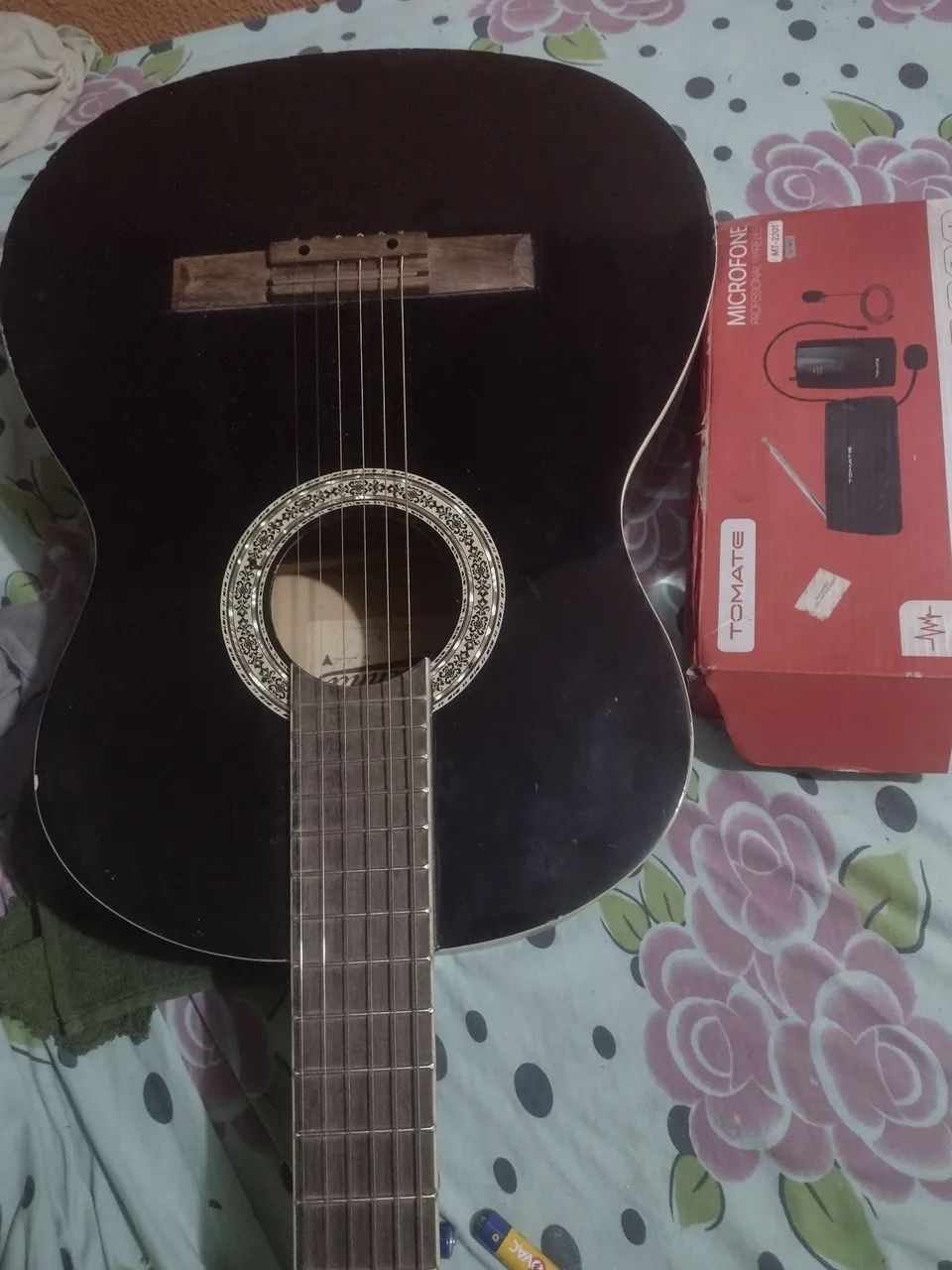 Kit completo: violão, caixa, Mic  - Foto 3