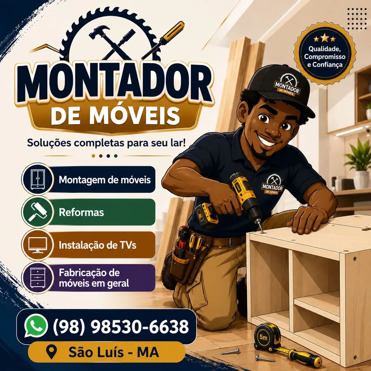 MONTADOR DE MÓVEIS 