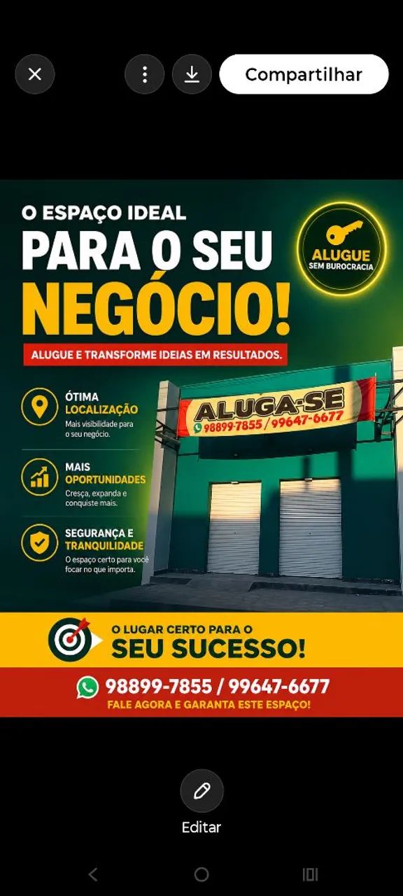 ALUGO - Centro Distribuição / Conviniência