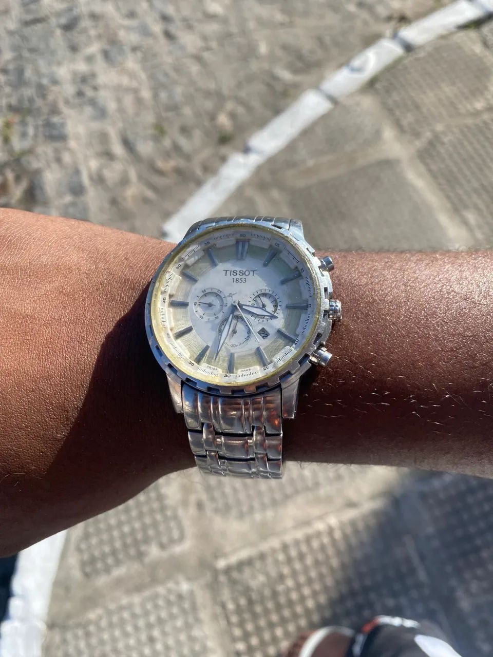 TISSOT 1853 CHRONOGRAPH ? USADO - Foto 2