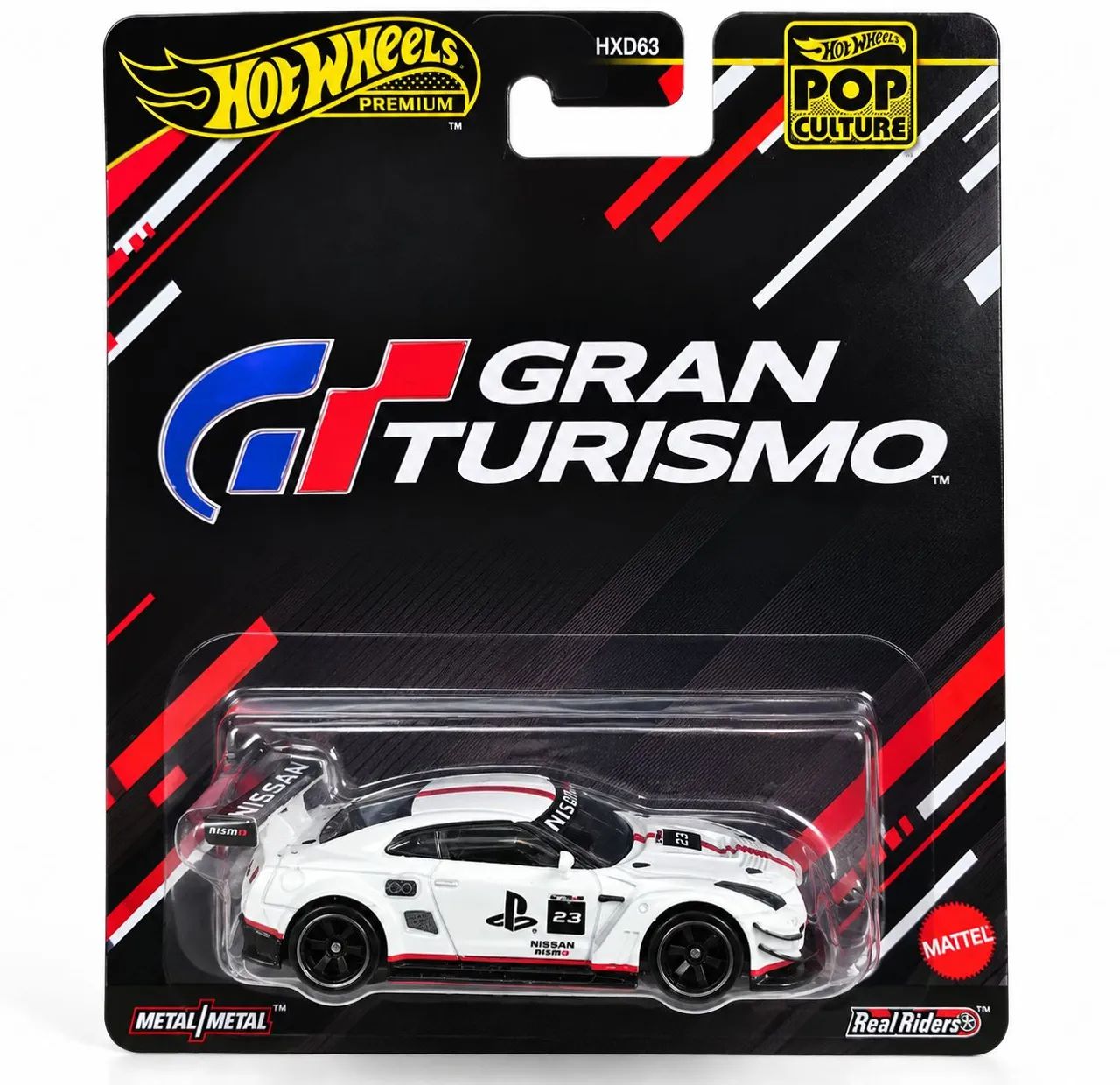 Hot Wheels Premium Nissan GT-R Nismo GT3 Gran Turismo 1:64 HXD63