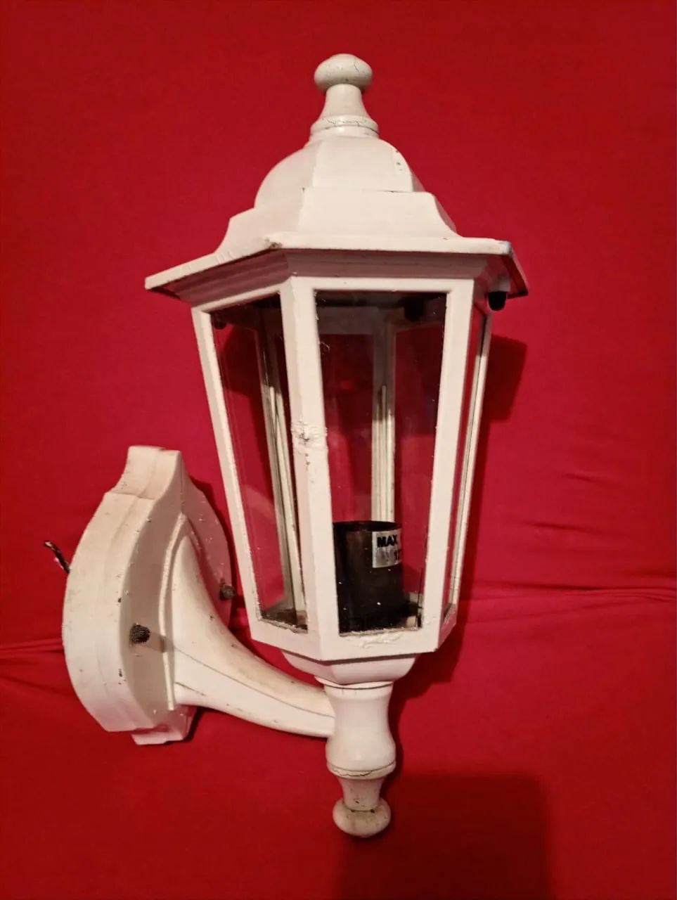 Luminária de parede colonial clássico