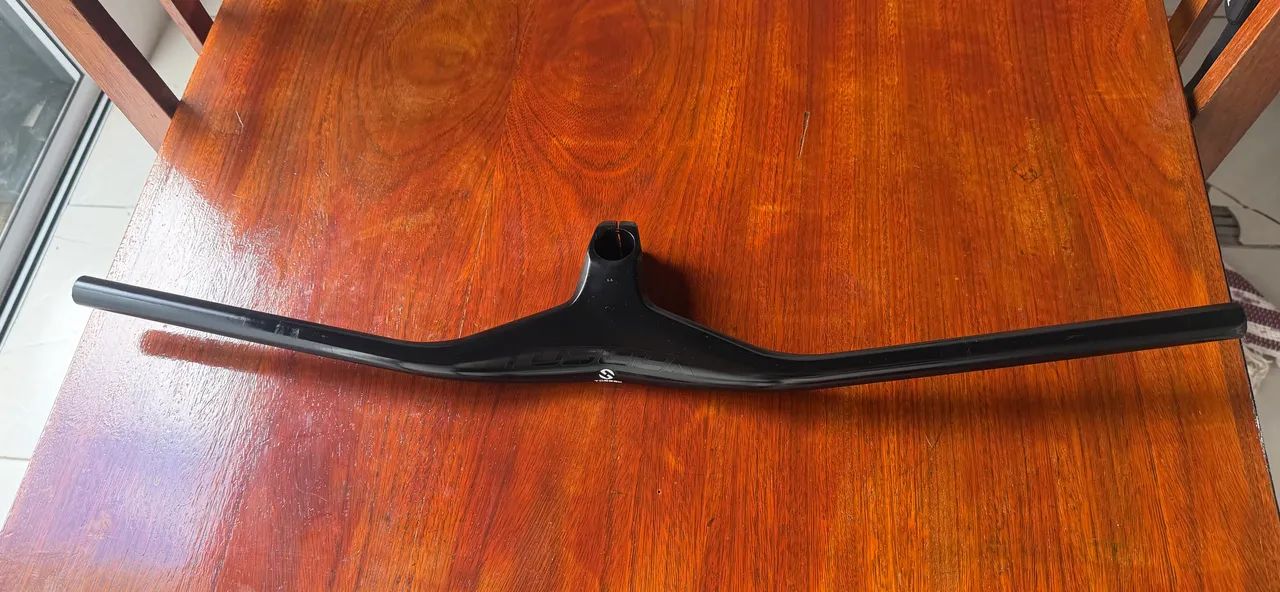 Guidão integrado tossek mtb carbon - Foto 2