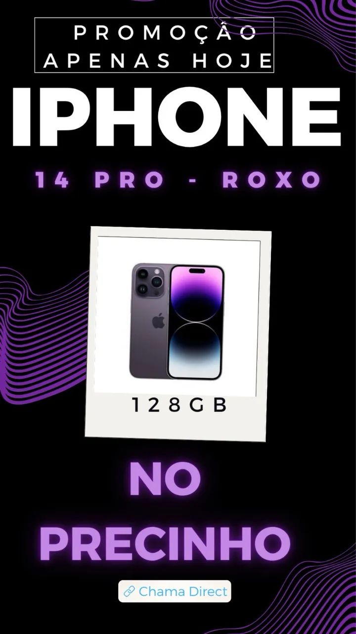 Iphone 14 pro - Roxo