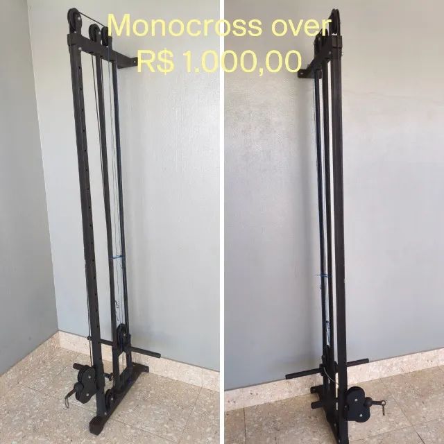 Equipamento de academia, anilhas e barras - Foto 2