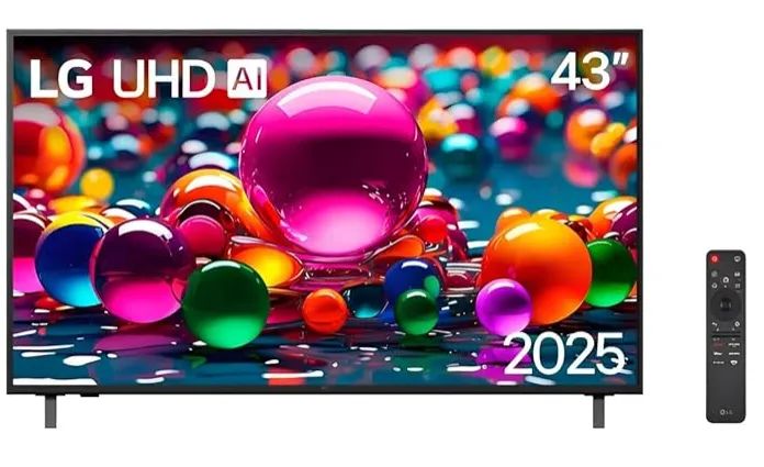 Smart TV 43 LG LED 4K UHD - Com ThinQ AI, Google Assistente e Amazon Alexa - Foto 3