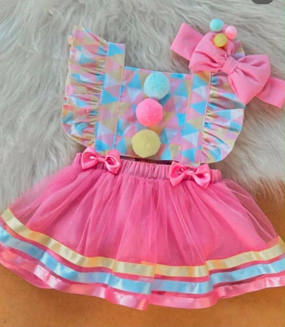 Roupa para bebê  3 conjuntos  - Foto 3