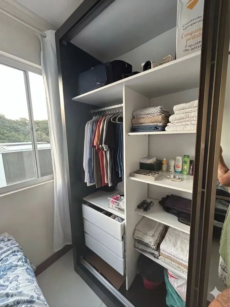 Guarda roupa+cama de casal - Foto 3