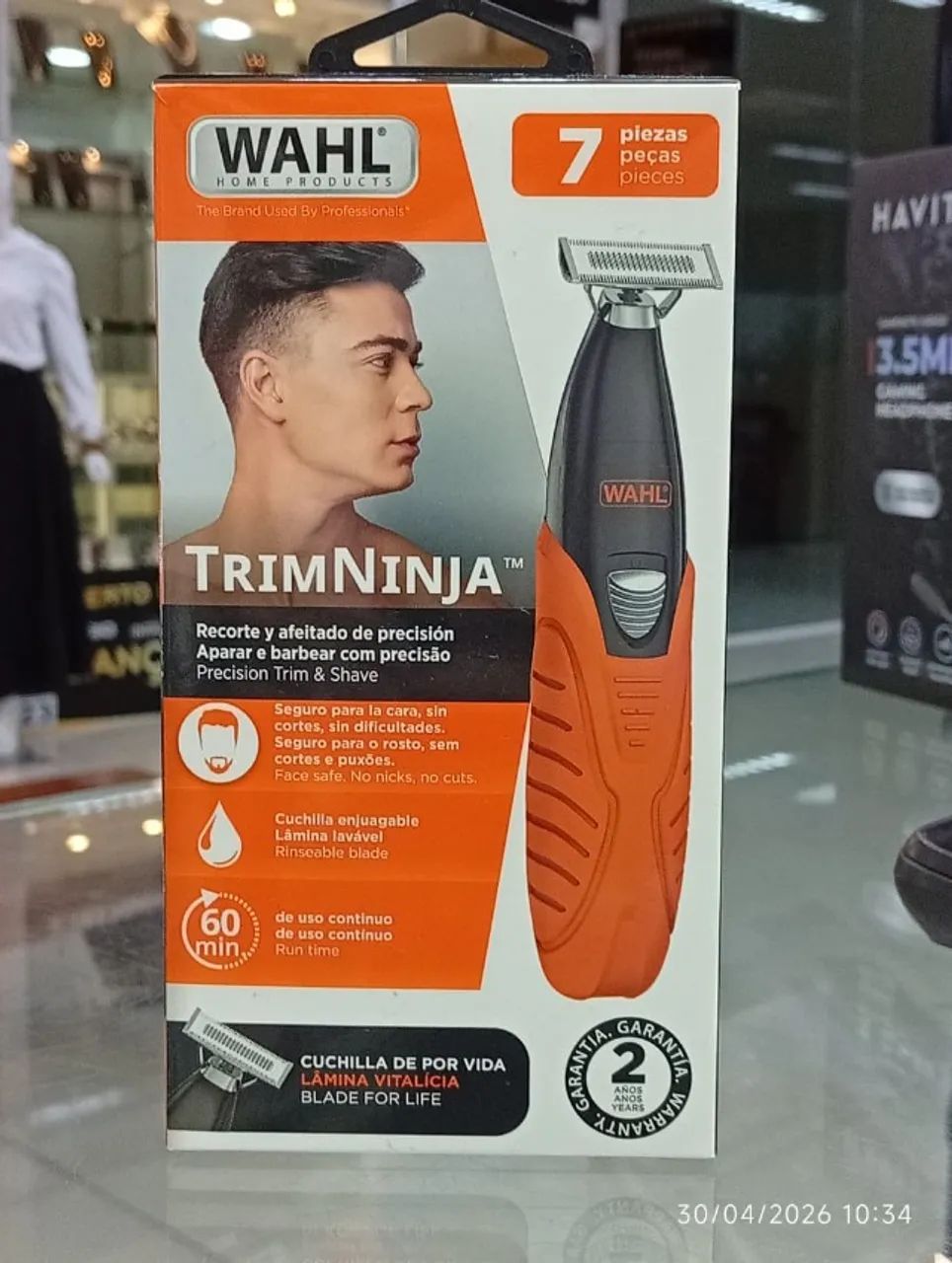APARADOR PARA CORPO WAHL TRIMNINJA