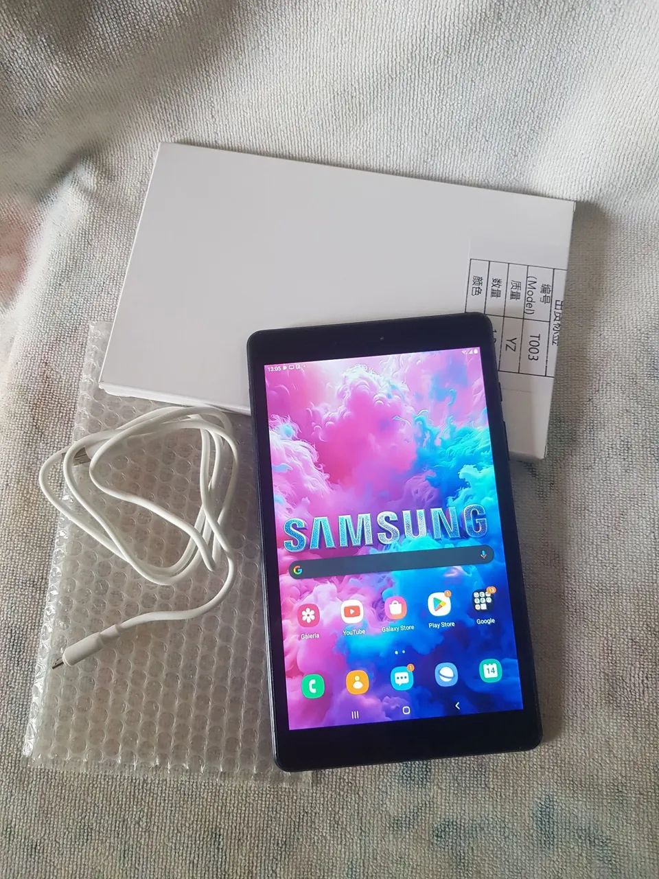 Tablet Samsung T295 + caixa  - Foto 4